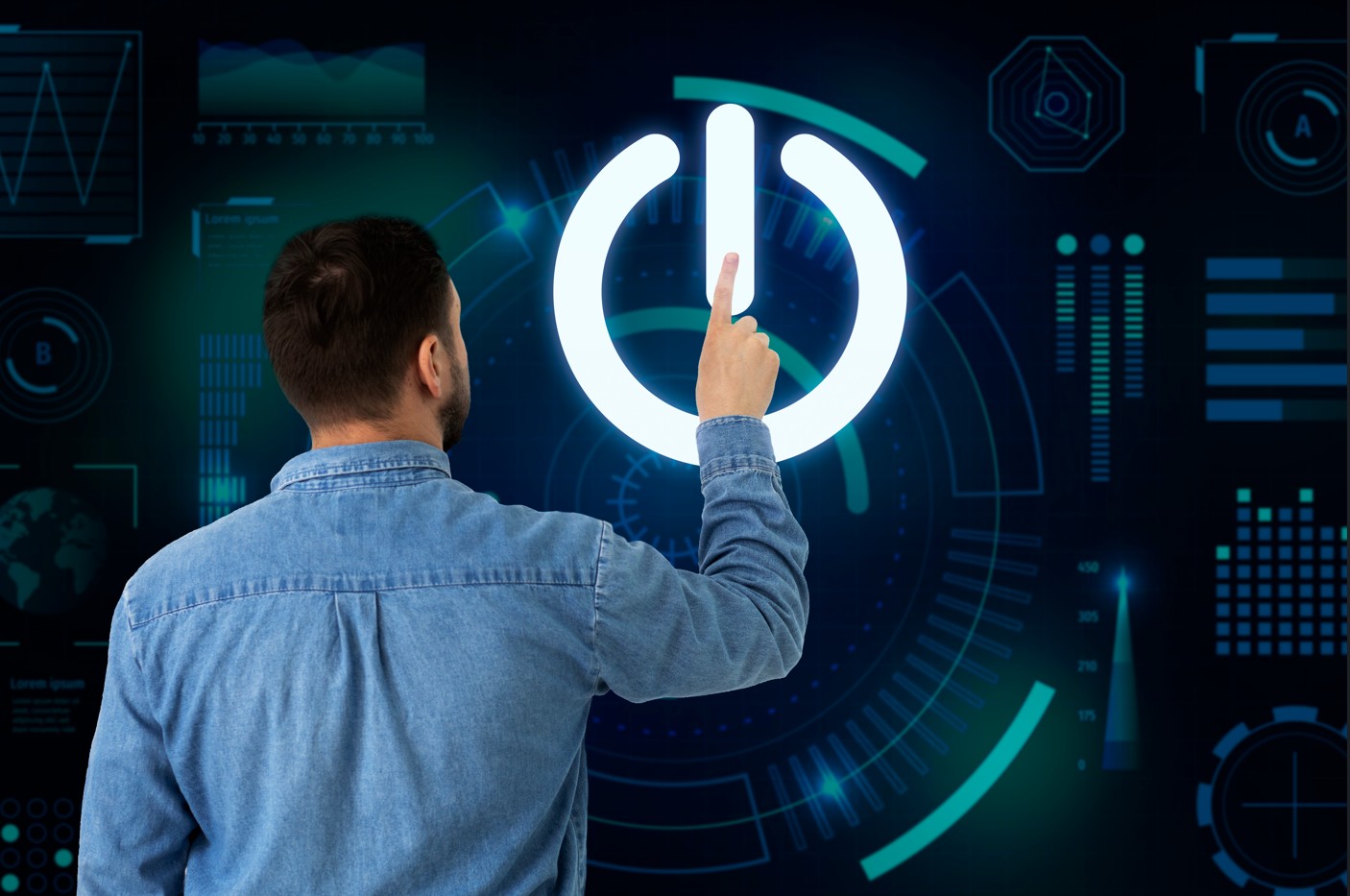 Photo d'un technicien